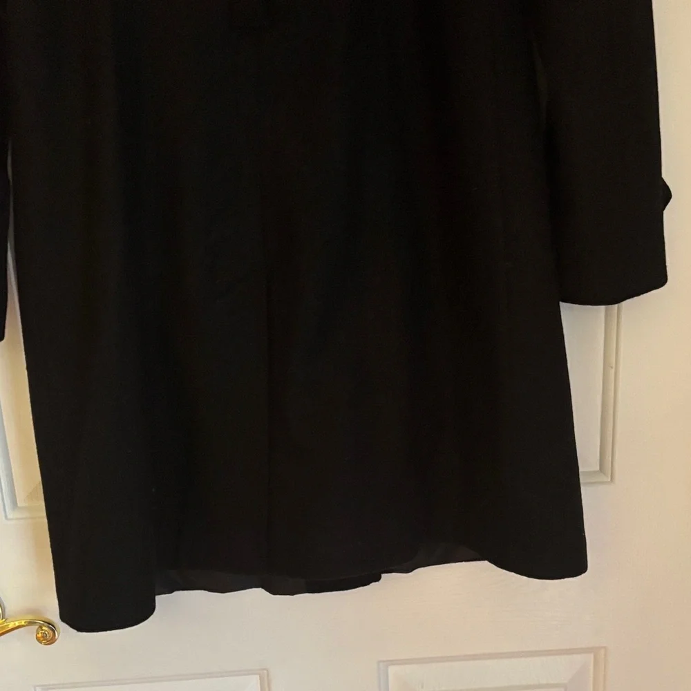 Michael Kors Black Trench Coat - Picture 14 of 14
